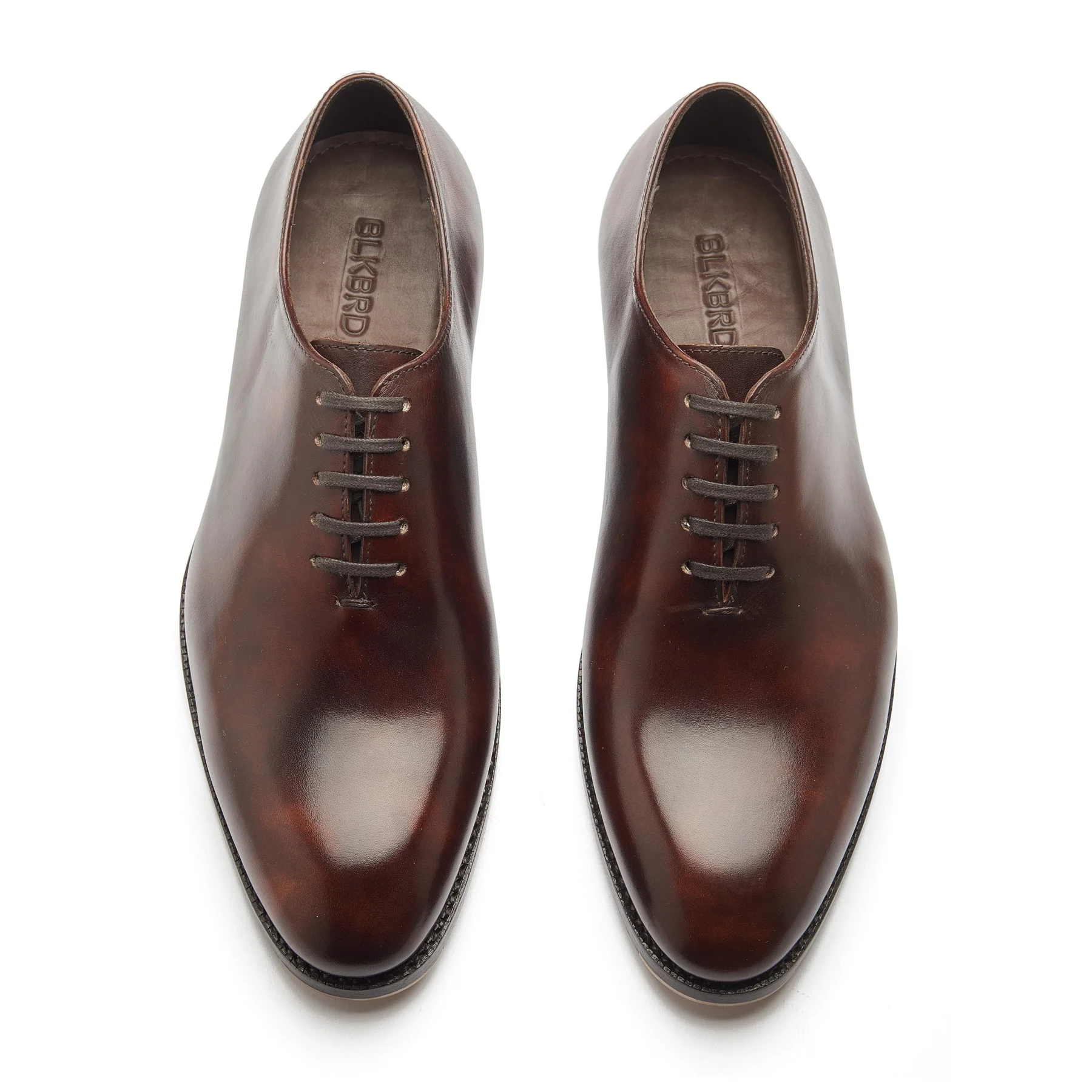 Constance-X, True Seamless Whole-Cut, Hand Welted - Chestnut Museum Calf - Image 3