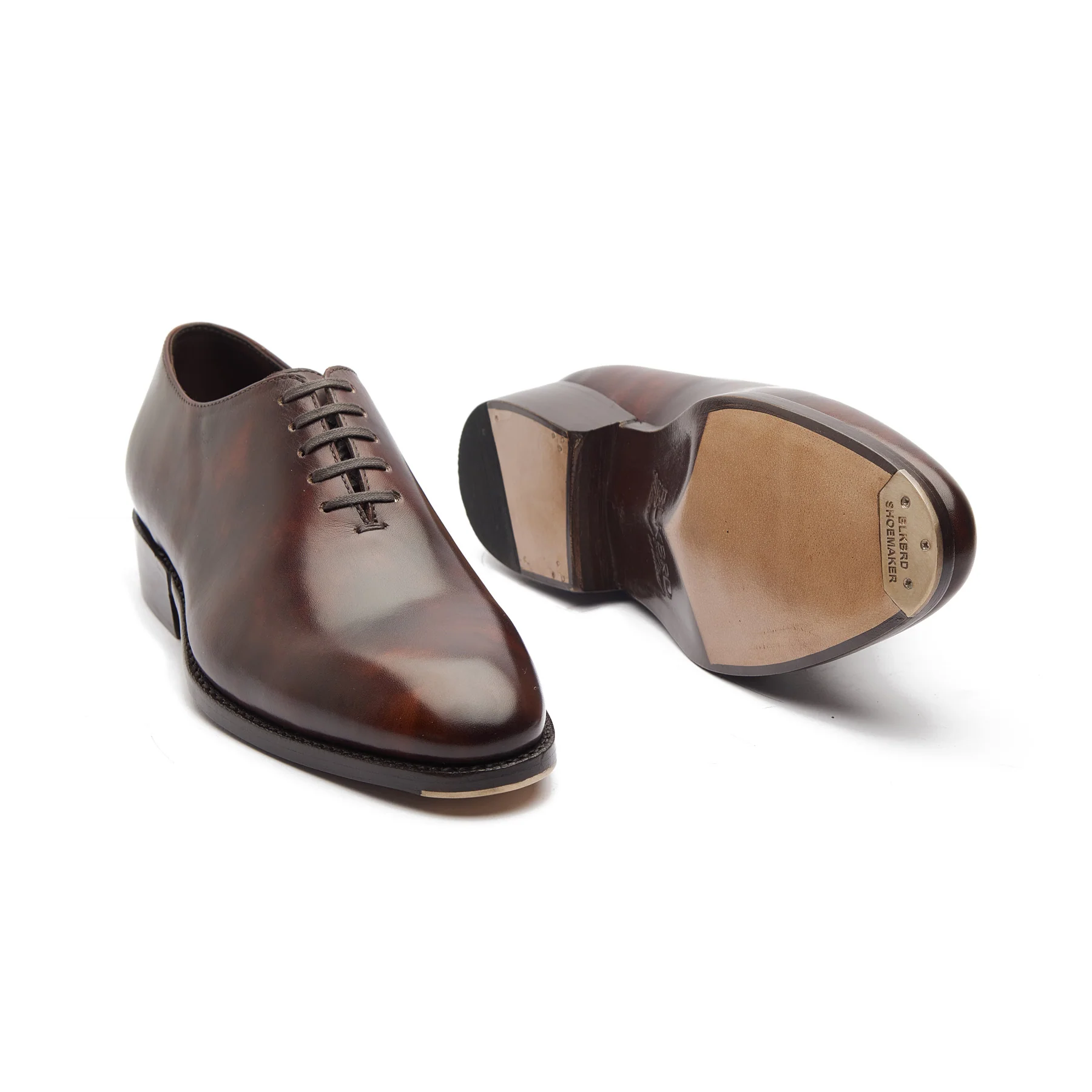 Constance-X, True Seamless Whole-Cut, Hand Welted - Chestnut Museum Calf - Image 4