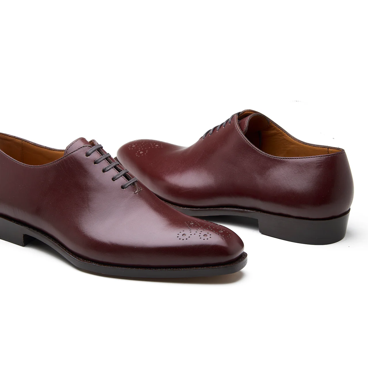 Constello, True Seamless | Medallion, Hand Welted - Rosewood Brown Aniline Calf - Image 3