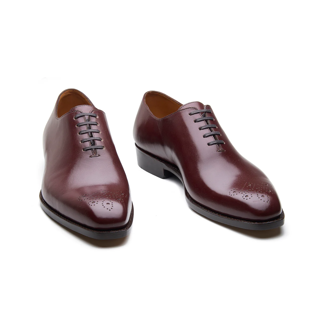 Constello, True Seamless | Medallion, Hand Welted - Rosewood Brown Aniline Calf - Image 4