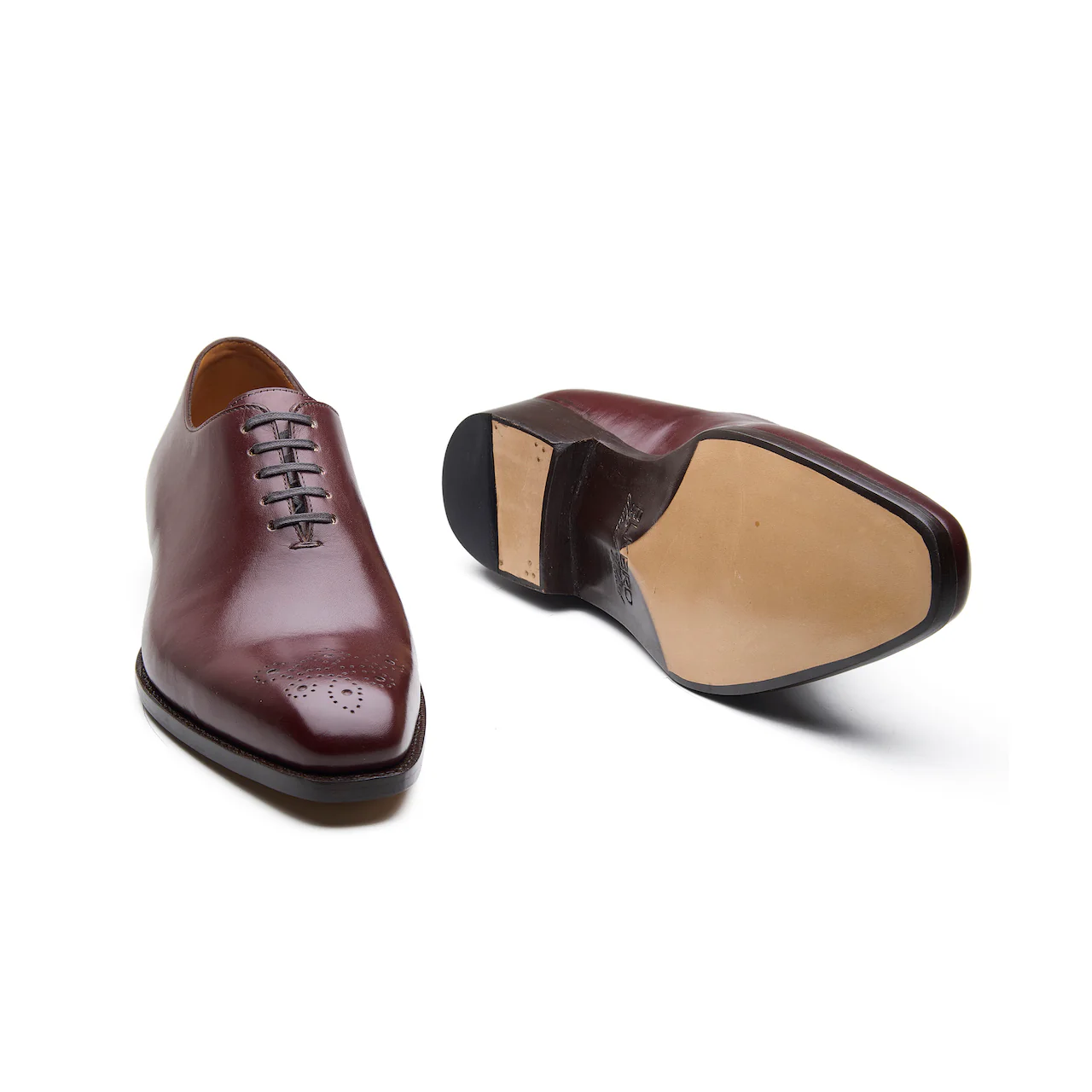 Constello, True Seamless | Medallion, Hand Welted - Rosewood Brown Aniline Calf - Image 5