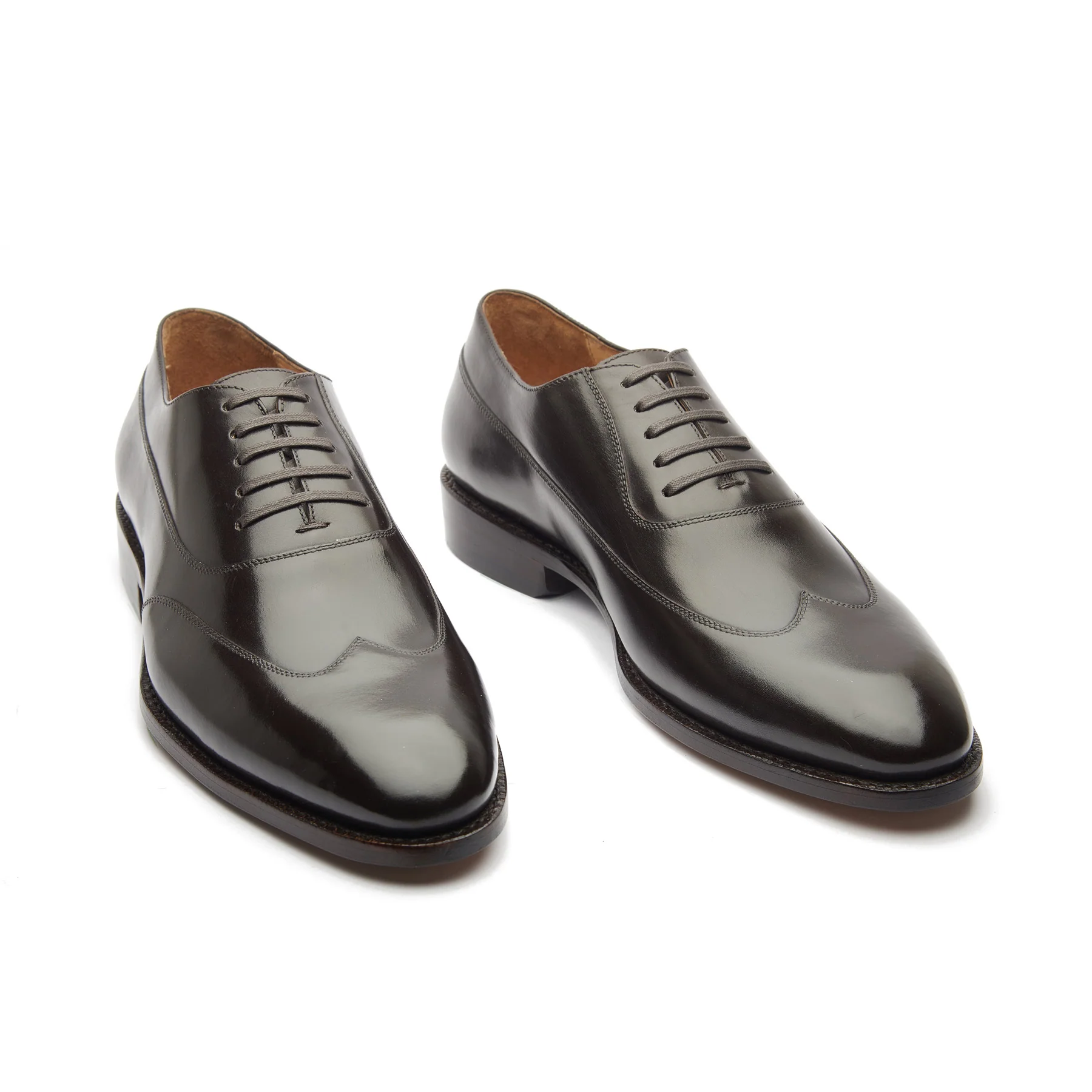 Jürgen, Austerity Wingtip Spiral Oxford - Espresso Calf | Hand Welted Spiral Collection - Image 5