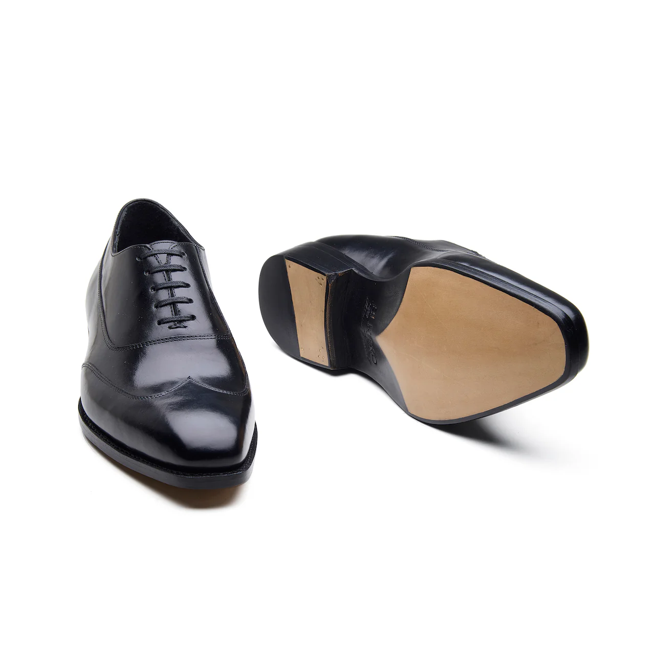 Jürgen-Z, Spiral Austerity Wingtip Oxford - Black Calf | Hand Welted Spiral Collection - Image 5