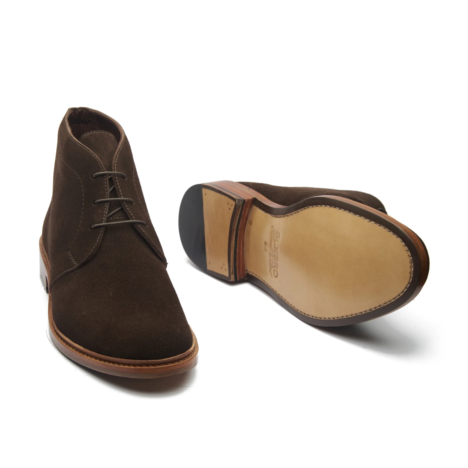 Lucas, Unlined Chukka Boot - Ox Reverse Brown | Hand Welted Summer Classics - Image 5