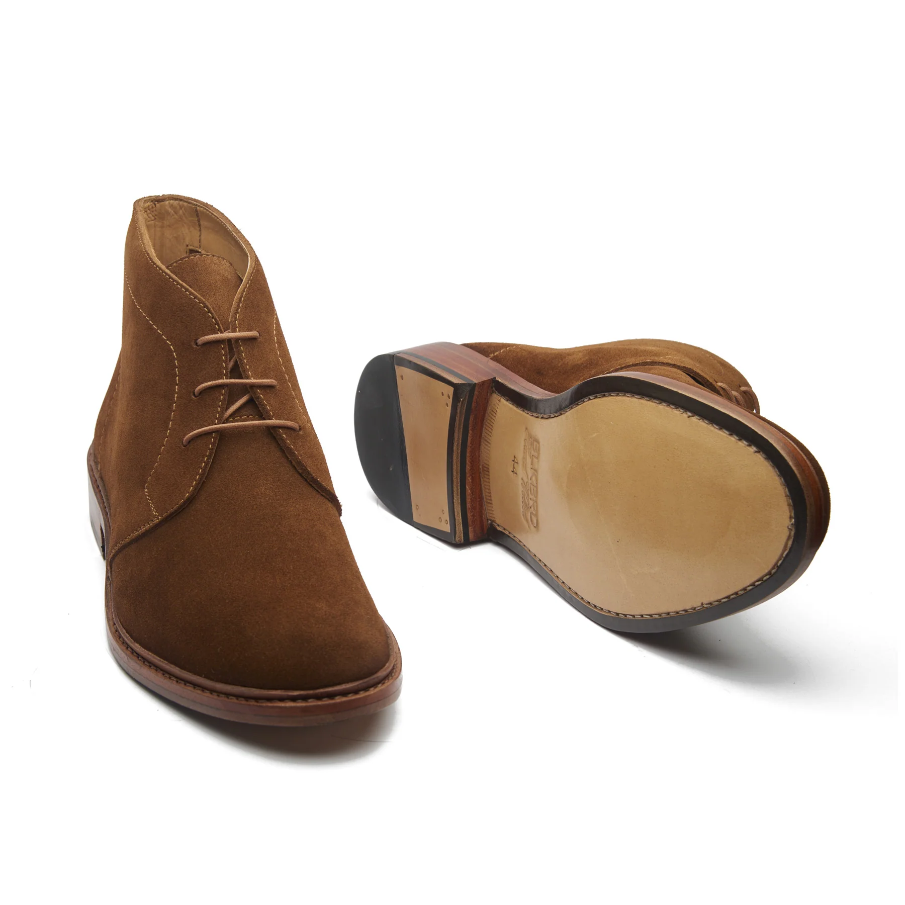 Lucas, Unlined Chukka Boot - Ox Reverse Snuff | Summer Classics - Image 5