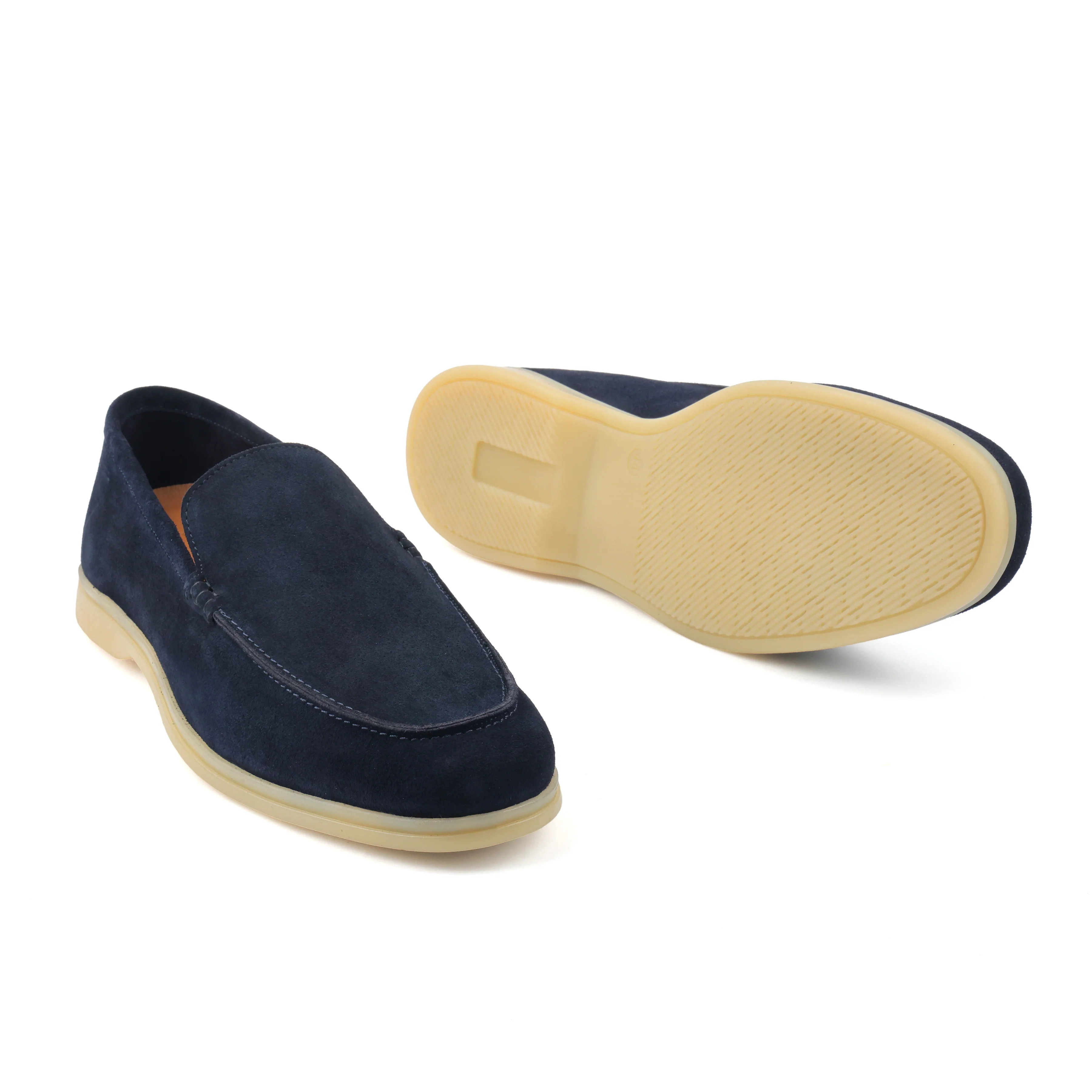 Orlie, Slipons - Navy Go Rain Suede | Unlined Flex Collection - Image 3