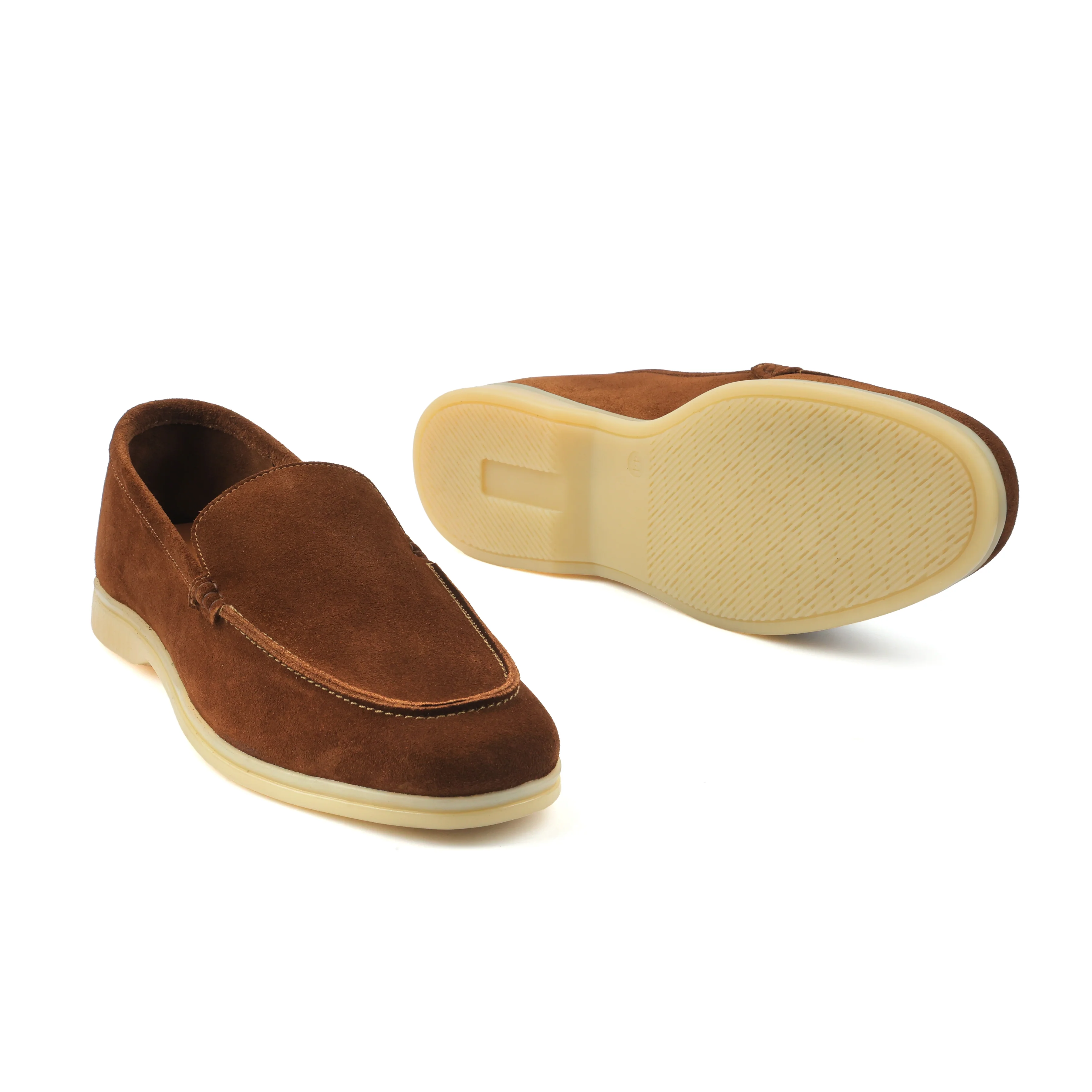 Orlie, Slipons - Polo Brown Go Rain Suede | Unlined Flex Collection - Image 3