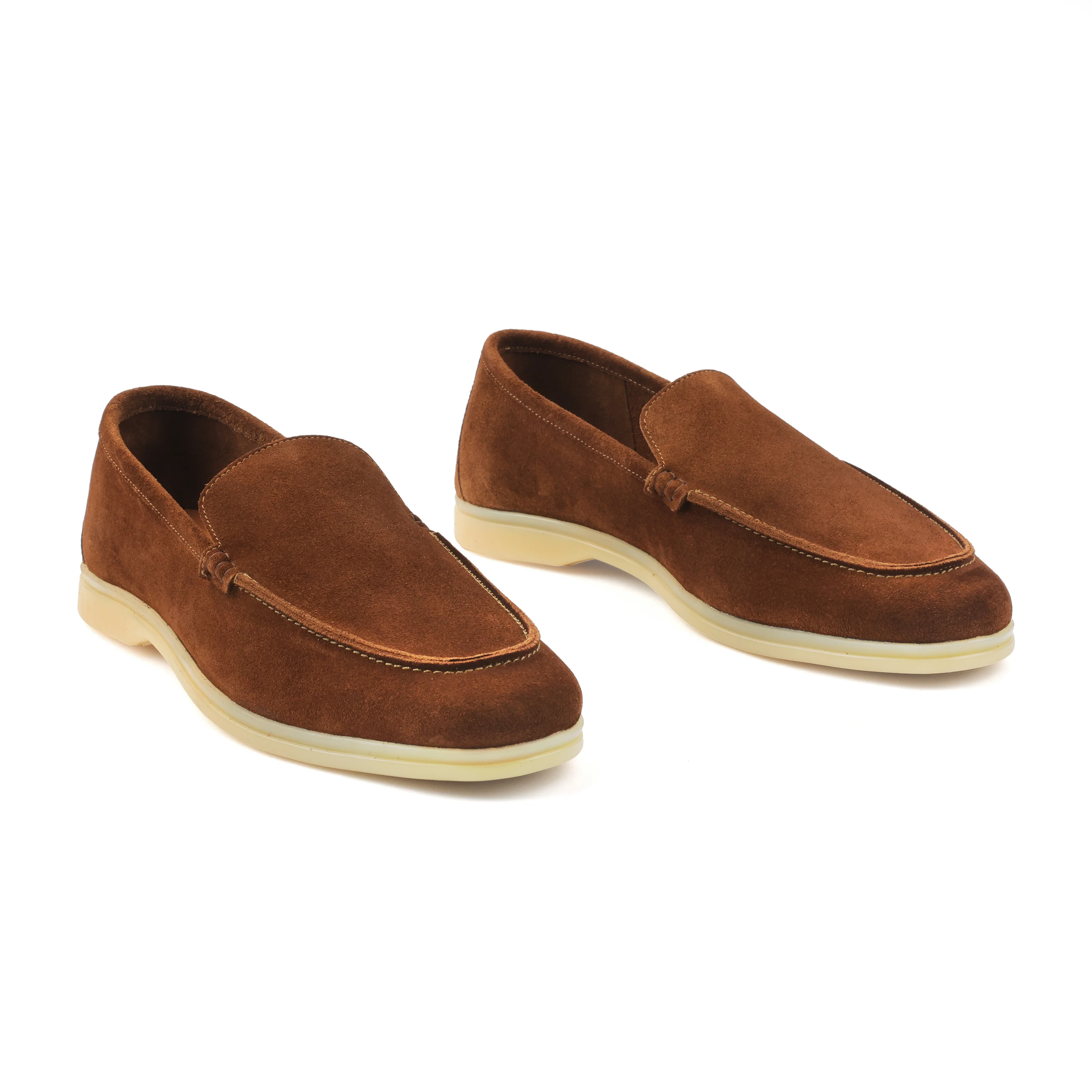 Orlie, Slipons - Polo Brown Go Rain Suede | Unlined Flex Collection - Image 4