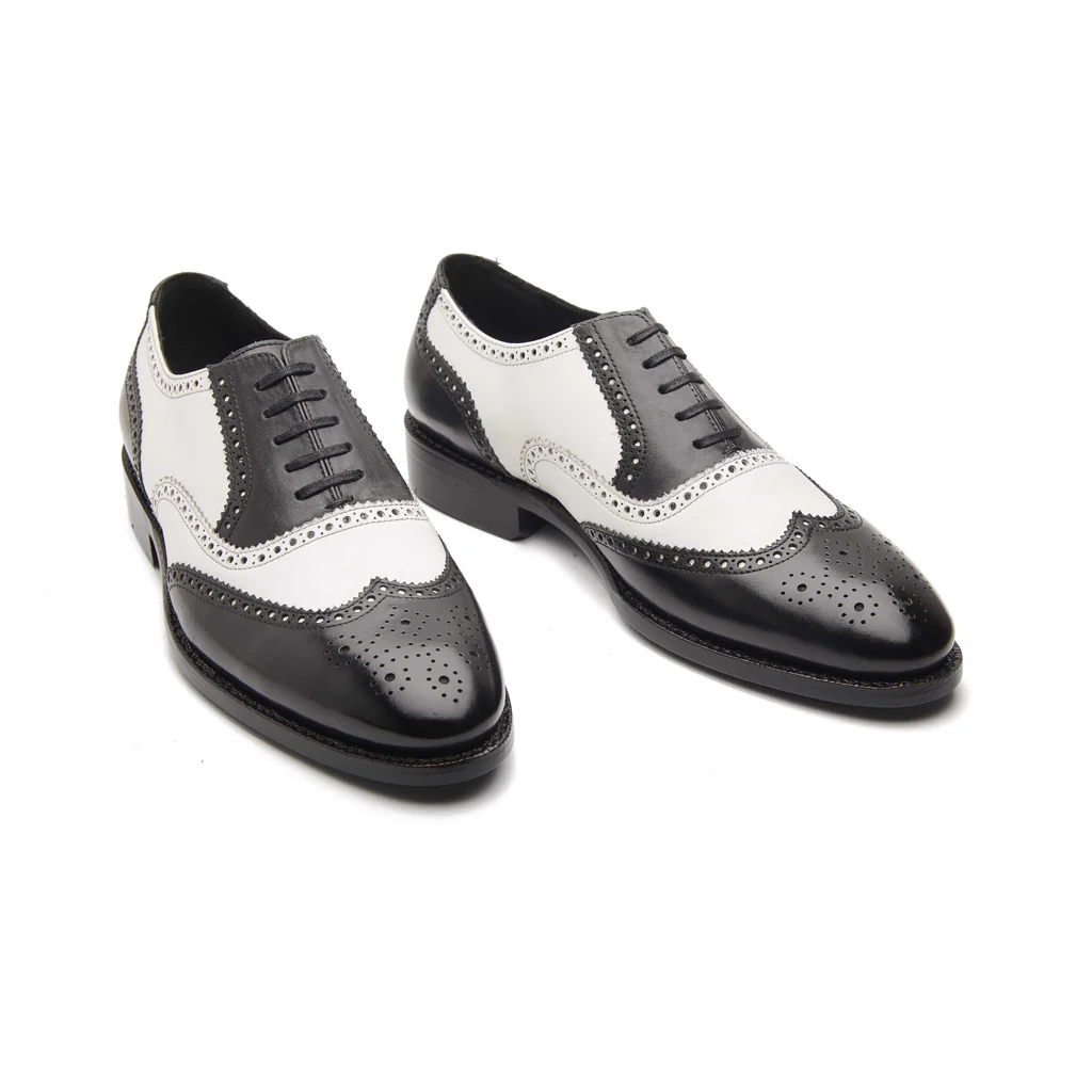 Specter, Spectator Shoes - Noir Blanc | Hand Welted | Classics Collection - Image 3