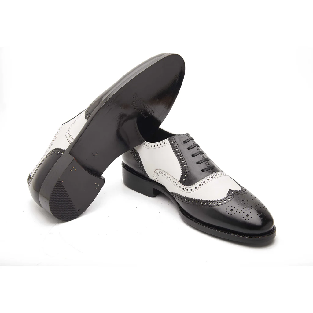 Specter, Spectator Shoes - Noir Blanc | Hand Welted | Classics Collection - Image 5